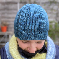 Brigg - chunky knitted hat pattern: Digital Download