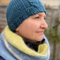 Brigg - chunky knitted hat pattern: Digital Download