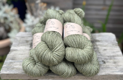 Silverdale DK in Ivy (Dyelot 070825)