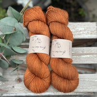 Rosedale 4ply in Rust (Dyelot 240825)