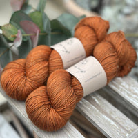 Rosedale 4ply in Rust (Dyelot 240825)