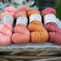 Four colour hand dyed Titus 4ply yarn pack - Late Summer