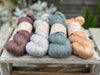 Four colour hand dyed Rosedale/Titus 4ply yarn pack - Soft Tones