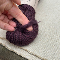 Pendle Chunky in Black Magic Rose SECONDS (Dyelot 240925)