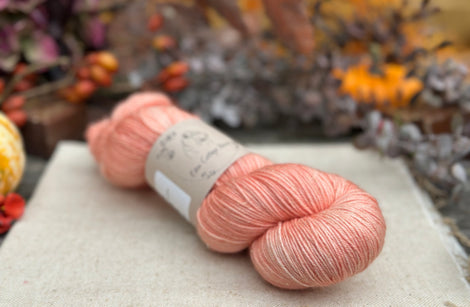 Rosedale 4ply in Apricot Tulip (Dyelot 060825)