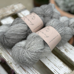 Brimham Boucle (lace) in Steel (Dyelot 210225)