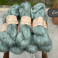 Dyed-to-order sweater quantities - Eldwick Lace (72% superkid mohair/28% silk) hand dyed to order