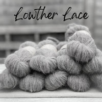 Dyed-to-order sweater quantities - Lowther Lace (75% baby suri alpaca/25% silk) hand dyed to order