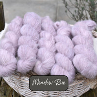 Dyed-to-order sweater quantities - Lowther Lace (75% baby suri alpaca/25% silk) hand dyed to order