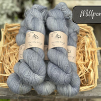Dyed-to-order sweater quantities - Bowland DK (100% bluefaced leicester) hand dyed to order