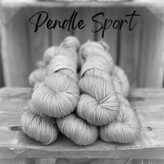 Dyed-to-order sweater quantities - Pendle Sport (100% superwash merino) hand dyed to order