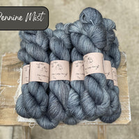 Dyed-to-order sweater quantities - Pendle Aran (100% superwash merino) hand dyed to order