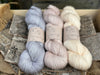 Three colour hand dyed Brimham 4ply yarn pack -3