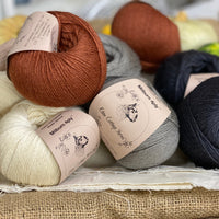Four colour Milburn 4ply yarn pack -1 (200g)