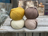 Kismet Sweater yarn pack - Harvest Gold and Compost