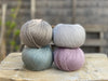 Four colour Milburn 4ply yarn pack -19 (200g)
