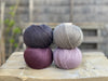 Four colour Milburn 4ply yarn pack -21 (200g)