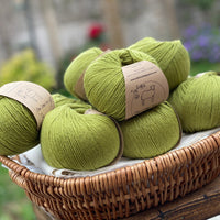 Green yarn