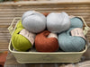 Four colour Milburn 4ply yarn pack -8 (200g)