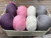 Four colour Milburn 4ply yarn pack -5 (200g)