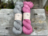 Bowland 4ply skein pair - Ash and Clematis