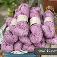 Dyed-to-order sweater quantities - Brimham Bio Fingering (85% superwash merino/15% nylon) hand dyed to order