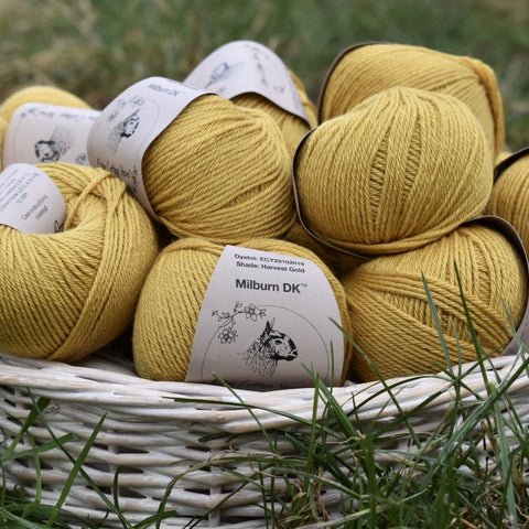 Milburn DK® BFL/Silk in Harvest Gold (Dyelot 2025-A)