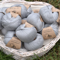 Milburn DK™ BFL/Silk in Rain (Dyelot 2023-A/2025-A)