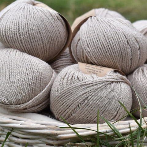 Milburn DK® BFL/Silk in Wicker (Dyelot 2025-A)