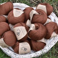 Milburn DK™ BFL/Silk in Rust (Dyelot 2023-A)