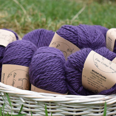 Discontinued: Whitfell Chunky 100% baby alpaca in Damson