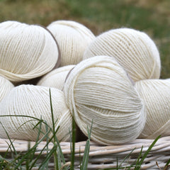 Milburn DK™ BFL/Silk in Natural (Dyelot 2023-B)