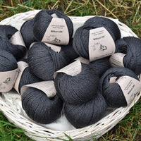 Milburn DK™ BFL/Silk in Charcoal (Dyelot 2023-A/2025-A)