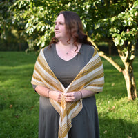 Cornhill Shawl knitting pattern: Digital Download