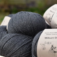 Milburn DK™ BFL/Silk in Charcoal (Dyelot 2023-A)