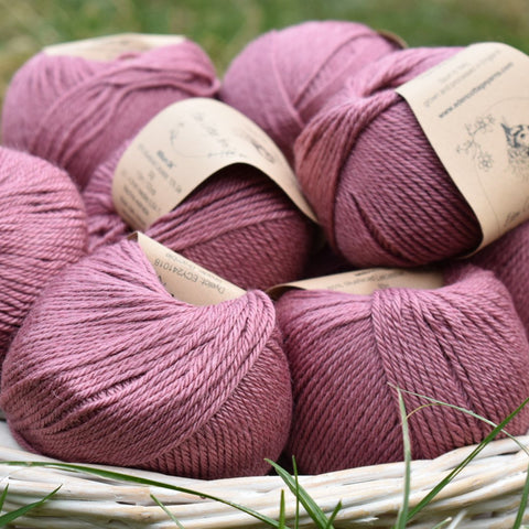 Milburn DK® BFL/Silk in Bramble (Dyelot 2024-A)