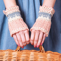 Purfect Cat Cuffs from Cat Knits by Marna Gilligan: Yarn pack only
