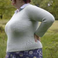 Cloudburst Sweater knitting pattern: Printed pattern