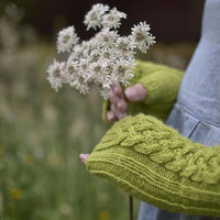 Hardcastle fingerless mitts knitting pattern: Print pattern