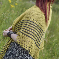 Swale Shawl knitting pattern: A5 print pattern