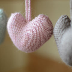 Hearts knitting pattern: Digital Download