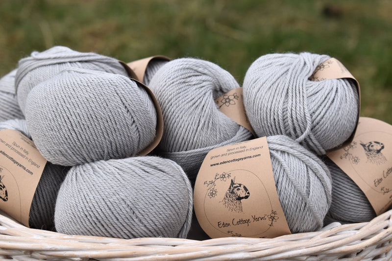 Milburn DK™ BFL/Silk in Rain (Dyelot 2023-A/2025-A)