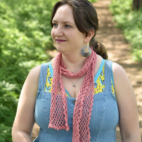 Ursula Scarf crochet pattern: Digital Download