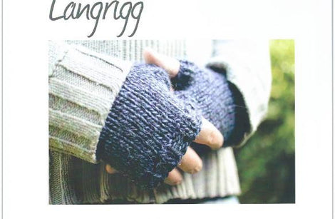 Langrigg fingerless mitts knitting pattern: Printed Pattern