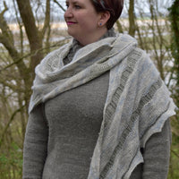 Riverside Walks Shawl knitting pattern: Digital Download