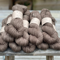 Brown yarn