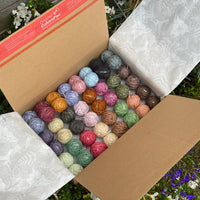 A box of 24 Yarnling pairs.