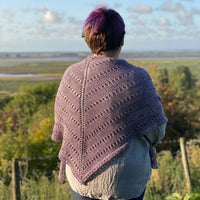 Ambleside - knitted shawl pattern: Digital Download