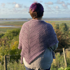 Ambleside - knitted shawl pattern: Digital Download