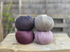 Four colour Milburn 4ply yarn pack -21 (400g)